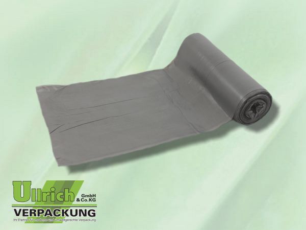 Abfallbeutel HDPE grau