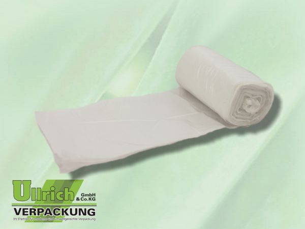 Abfallbeutel HDPE natur