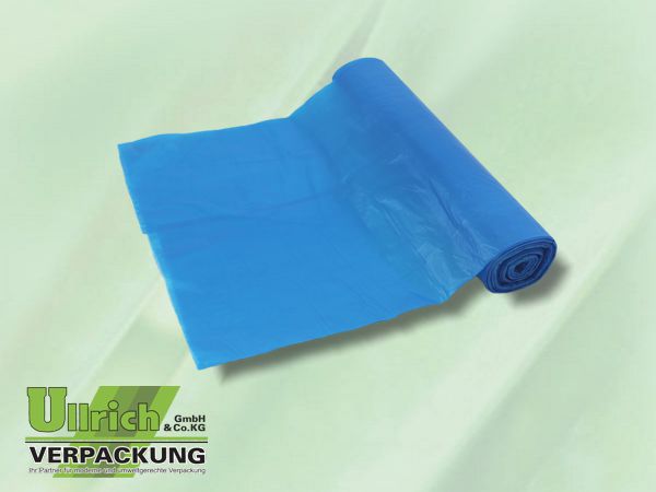 Abfallsack HDPE blau