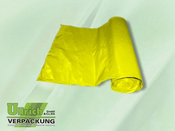 Abfallsack HDPE gelb