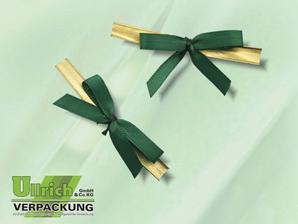 Clipfix gold mit Schleife