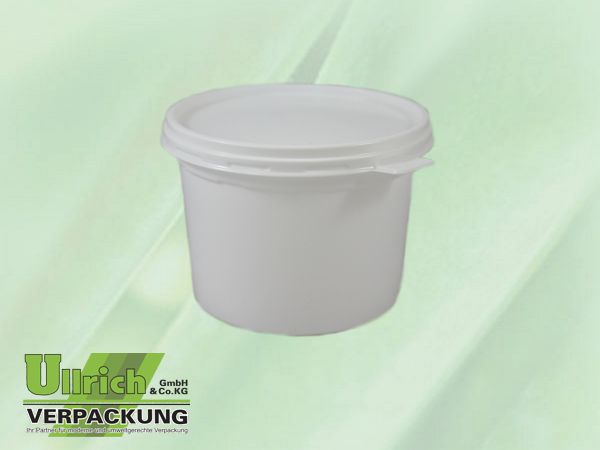 Becher PP rund 1000g weiß