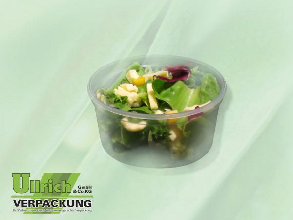Becher PP rund 200g transparent