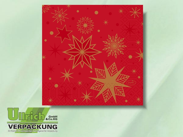 Serviette Duni-Zelltuch 3lg