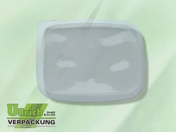 Deckel für Verpackungsbecher eckig