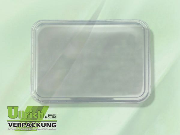 Deckel für Verpackungsbecher eckig