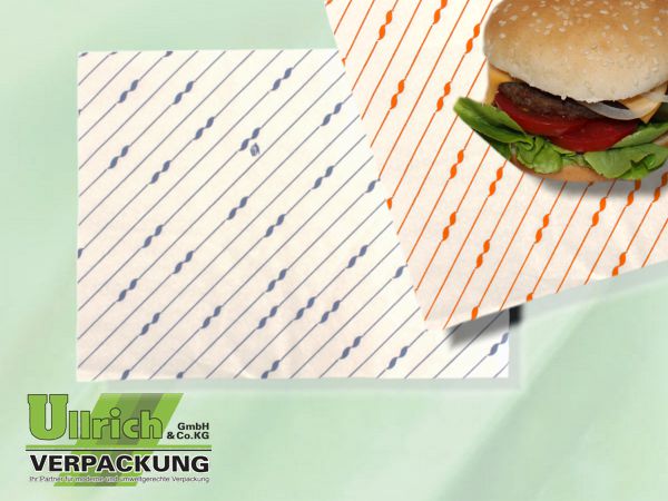 Einschlag, Hamburgerpapier blau