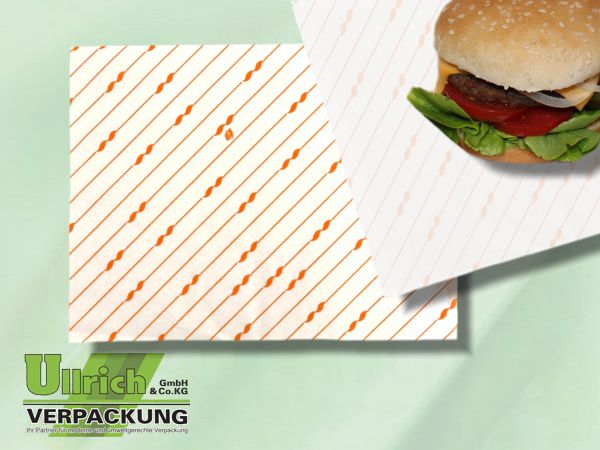 Einschlag, Hamburgerpapier orange