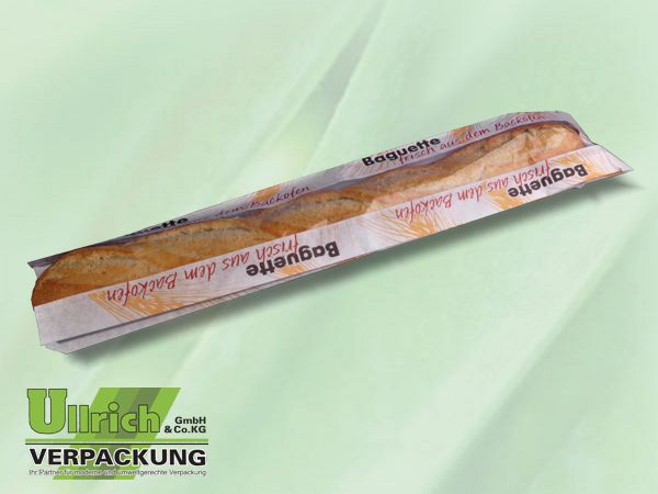 Faltenbtl., Baguettebeutel gebl. Natron