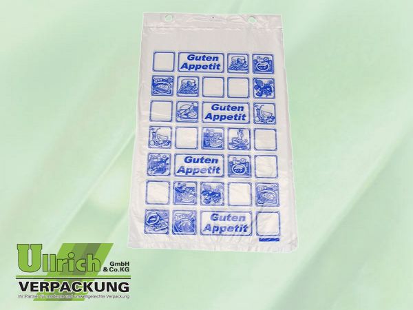 Abreißbeutel HDPE weiß