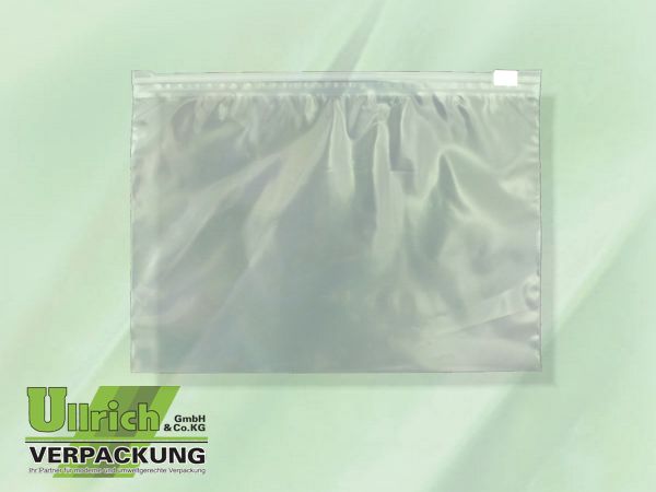 Gleitverschlussbeutel Ziehverschlussbeutel LDPE