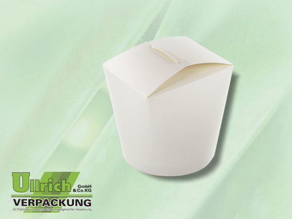 Food-Container Pappe rund -ohne Druck-
