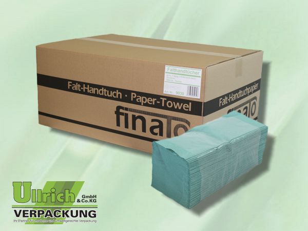 Handtuchpapier 1-lg grün, finaTo 9030