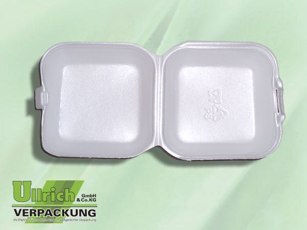 Menüschale+Deckel PSgesch. 1-fach, weiß
