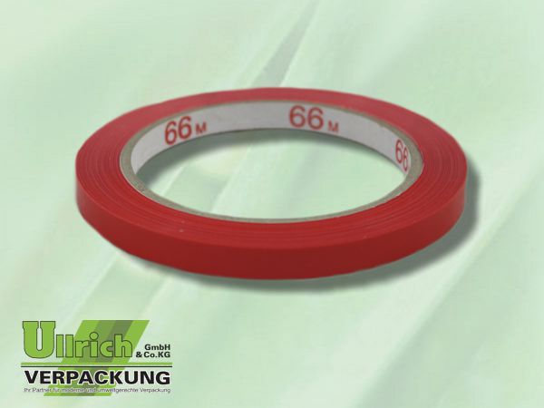Klebefilm PVC rot