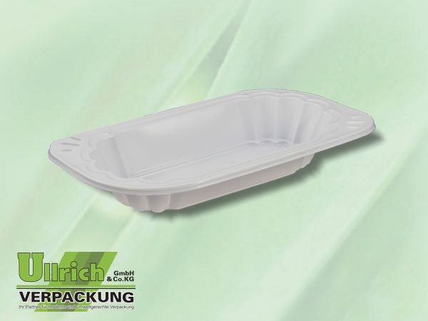 Kunststoff-, Schale PP weiß