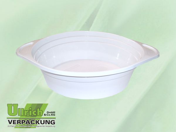Menüschale PP 1-fach, weiß