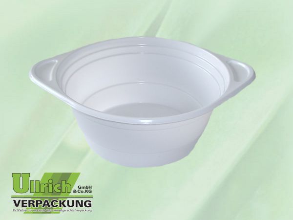 Menüschale PP 1-fach, weiß