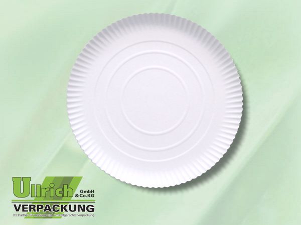 Pappteller rund Nr. 11 1/2 (Tortenteller)