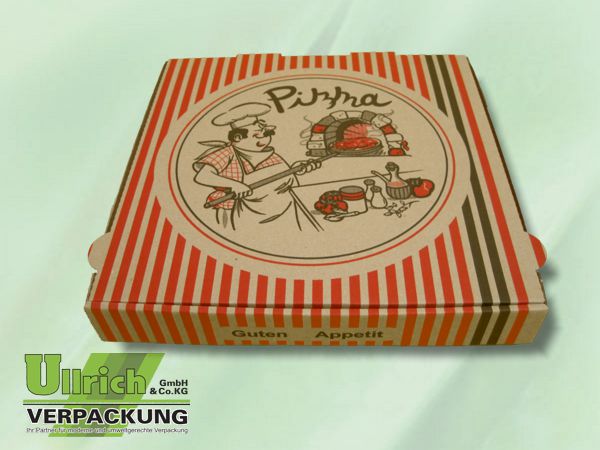 Pizzakarton braun KRAFT, Modell ´NYC´
