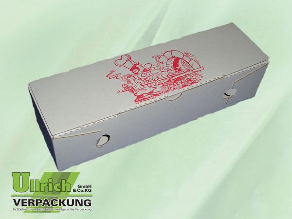 Pizzakarton (Rollo) weiß