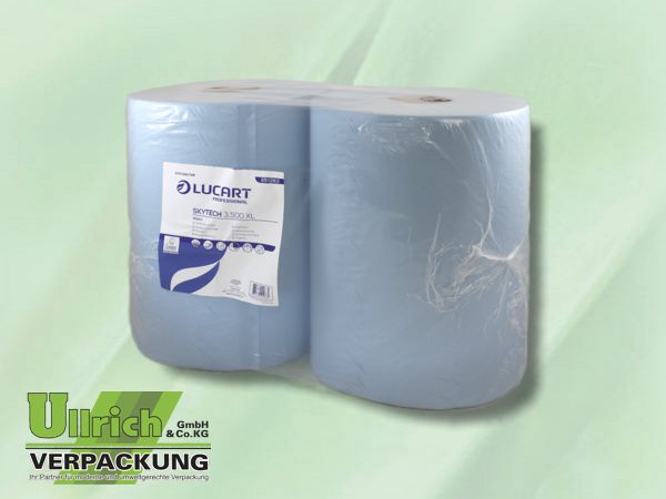 Putzpapier 3-lg blau, #851283