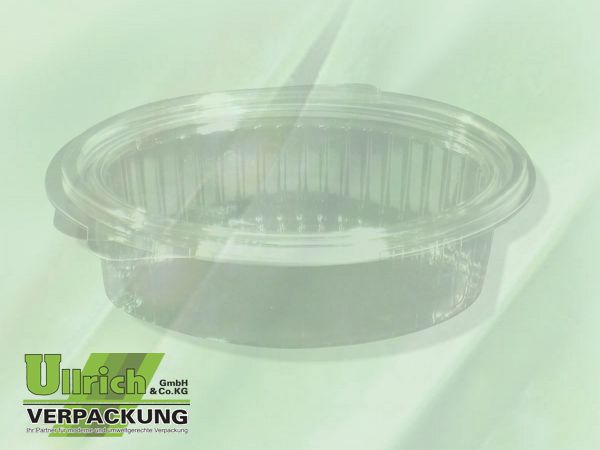 Salatschale (Klappbox) PET transparent