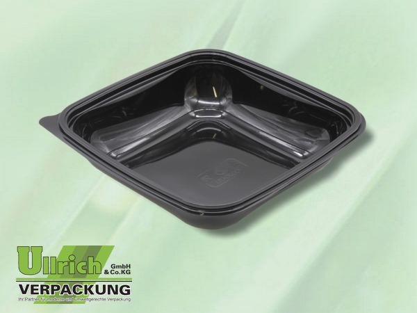 Salatschale PET schwarz