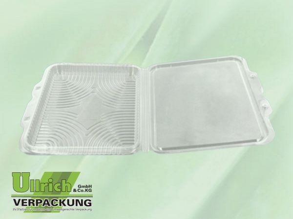 Salatschale (Klappbox) OPS transparent