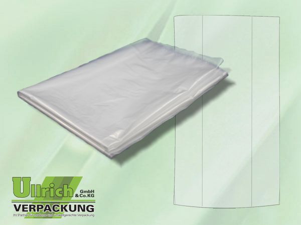 Polyseitenfaltensäcke LDPE transparent