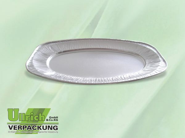 Servierplatte Alu #750870
