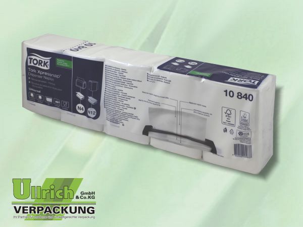 Serviette, Spender- Zelltuch 1lg -weiß- Tork