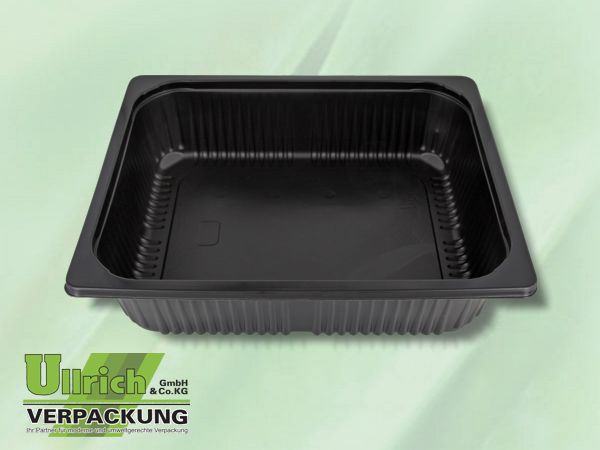 Siegelschale PP schwarz