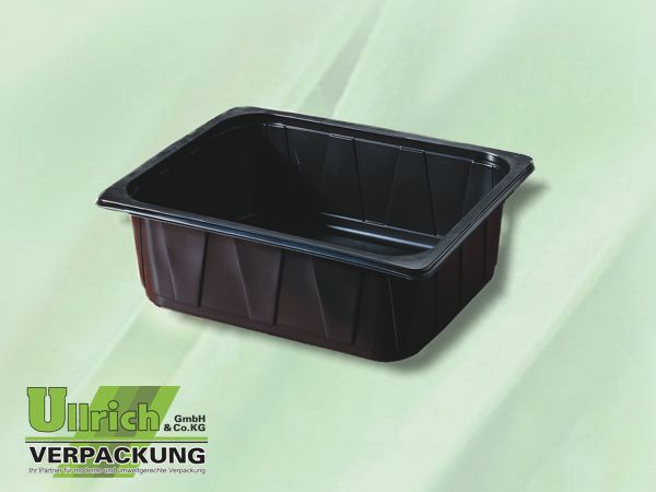Siegelschale PP schwarz