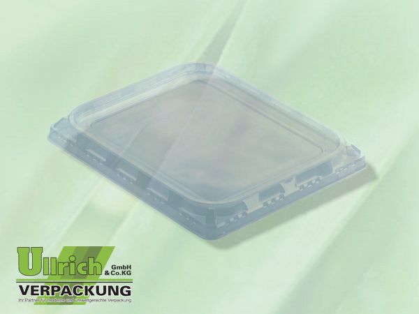 Siegelschale, Deckel PET transparent