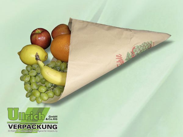 Spitztüte, Obstspitztüte br. Natron
