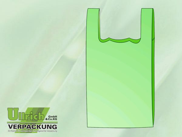 TT, Hemdchentragetasche HDPE grün