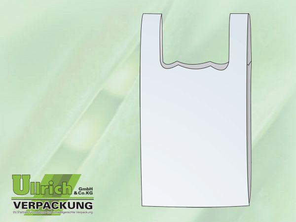 TT, Hemdchentragetasche HDPE weiß