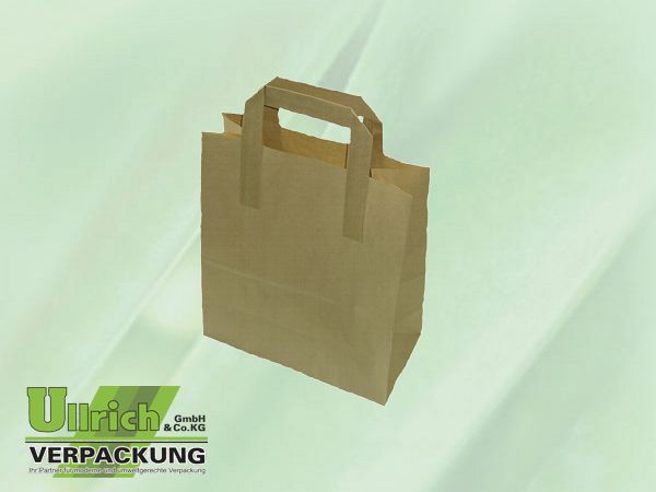 TT, Papiertragetaschen braun Natron