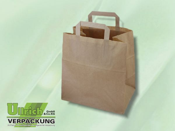 TT, Papiertragetaschen braun Natron