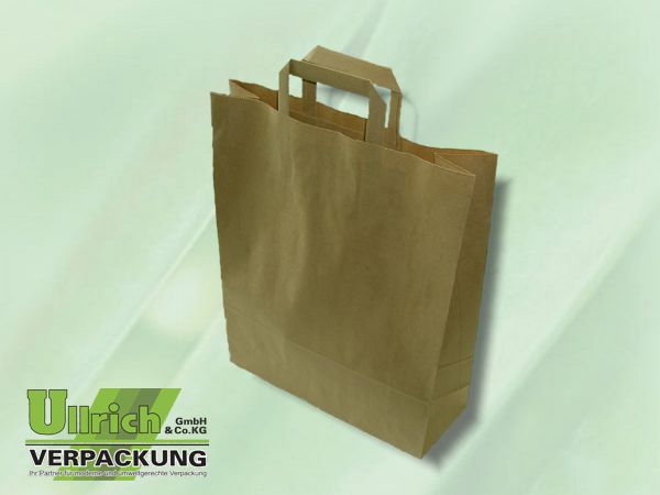 TT, Papiertragetaschen braun Natron
