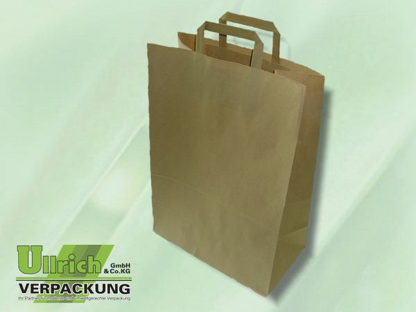 TT, Papiertragetaschen braun Natron