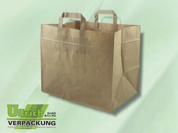 TT, Papiertragetaschen braun Natron
