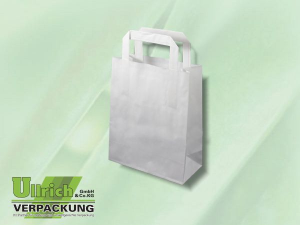 TT, Papiertragetaschen gebl. Natron (weiß)