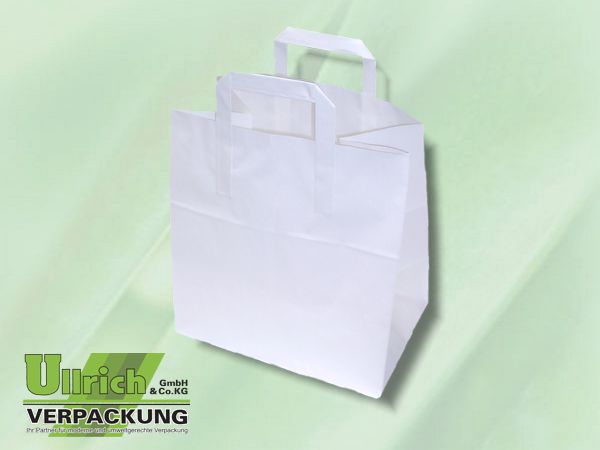 TT, Papiertragetaschen gebl. Natron (weiß)