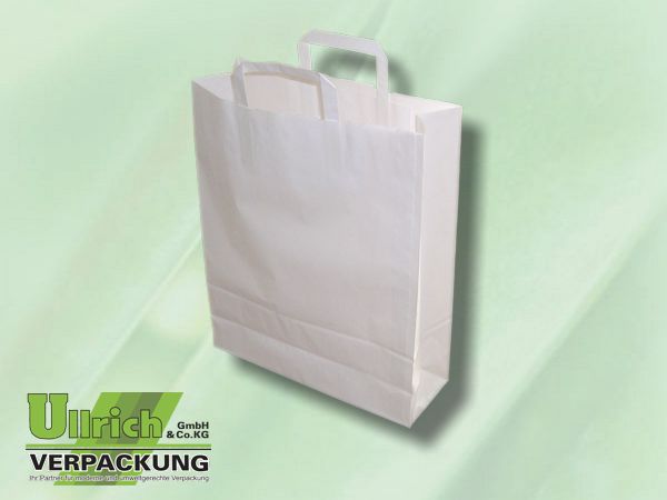 TT, Papiertragetaschen gebl. Natron (weiß)