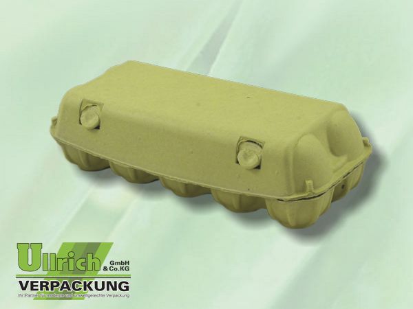 Karton, Eier-, hellgrün ohne Druck