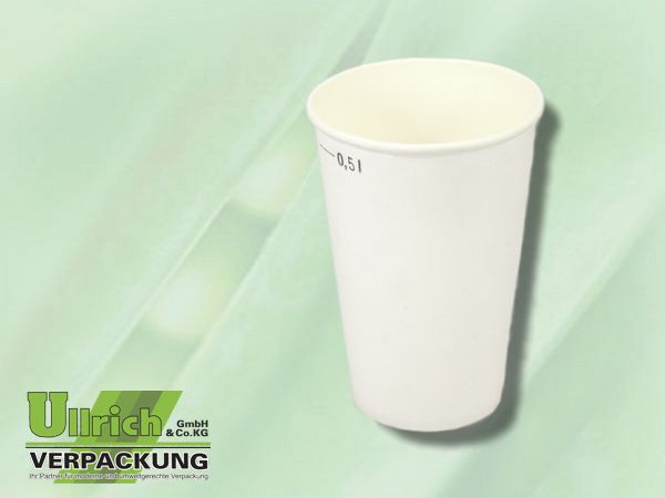 Trinkbecher Pappe
