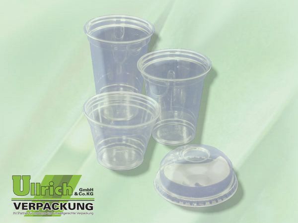 Trinkbecher PET transparent