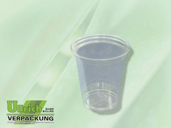Trinkbecher PET transparent